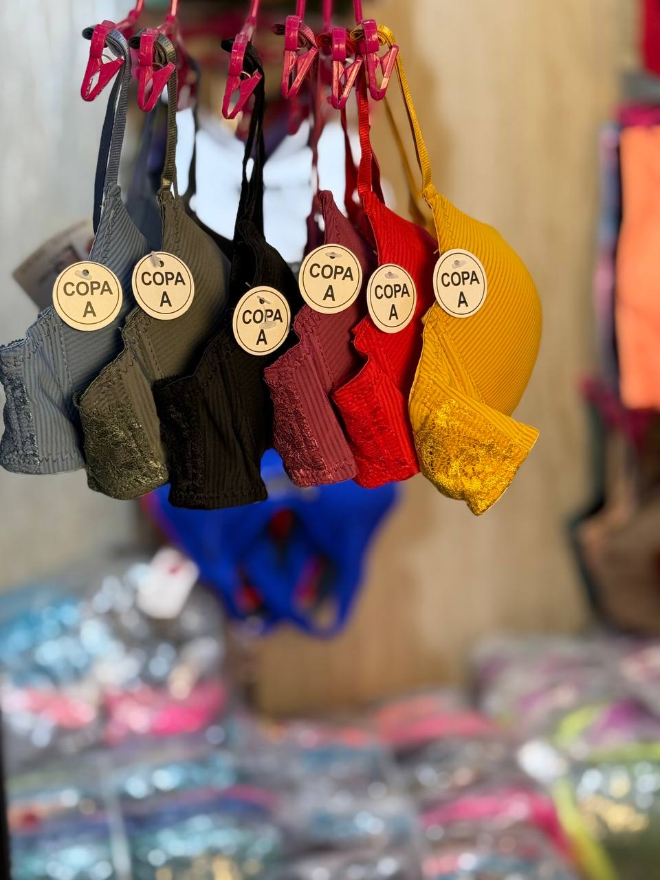 تصویر 3 از فروش عمده سوتین اسفنجی طرح کبریتی